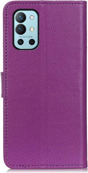 Produktbild MU Classic Litchi Leder Bookcover Series (OnePlus 9R)