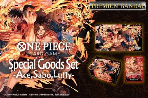 Produktbild One Piece Special Goods Set - Ace/Sabo/Luffy - Card Game - EN (Englisch, Box Set & Collection)