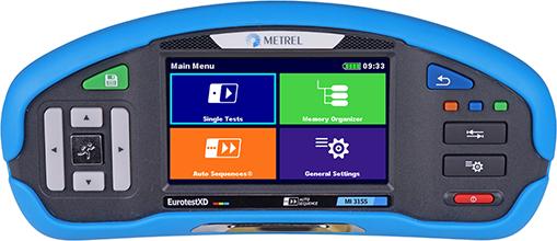 Image du produit Metrel MI 3155 IND Analyseur de réseau électrique