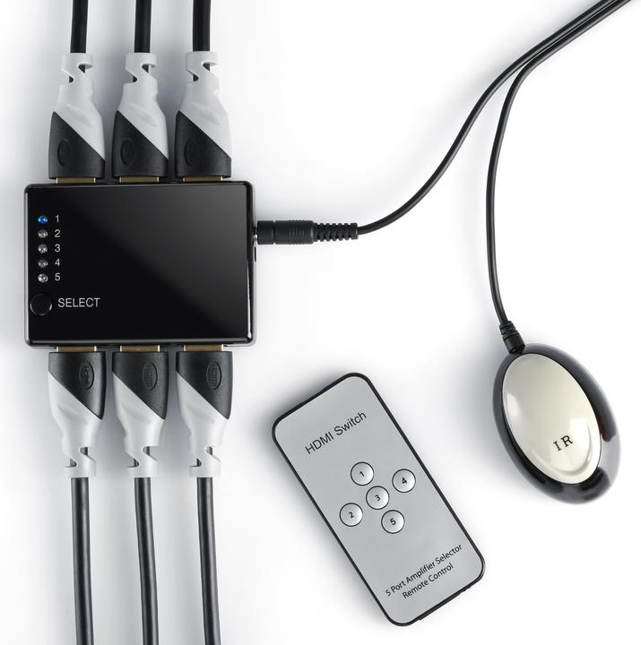Produktbild CSL 5 Port HDMI Switch