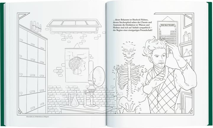 Immagine prodotto Sherlock Holmes - Il grande libro da colorare con i pallini