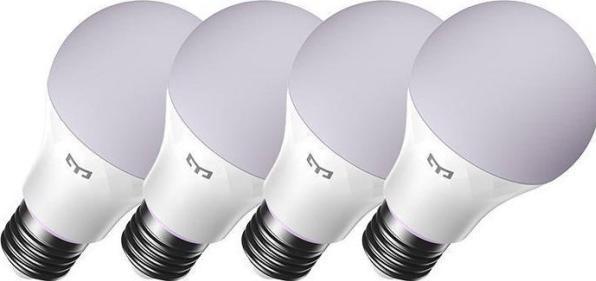Actual product image Yeelight Inteligentna żarówka W4 E27 (kolor) 1szt (E27, 4 W, 806 lm, 1 x, F)