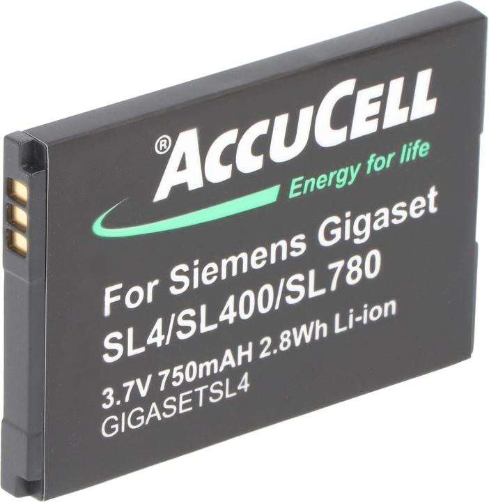 Actual product image AccuCell Battery Siemens SL4, SL400, SL78, SL780, SL785, SL788