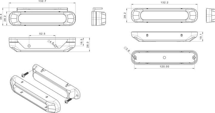 Image du produit Fristom Clignotant frontal à LED FT200