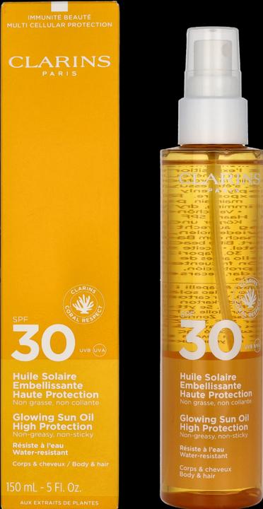 Actual product image Clarins CORPS Protecteur Corps Huile SPF30 150 ml (Suntan oil, SPF 30, 150 ml, 190 g)