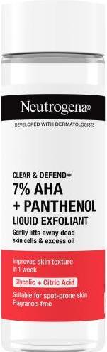 Neutrogena Esfoliante liquido Clear & Defend+ (Esfoliazione, 125 ml)