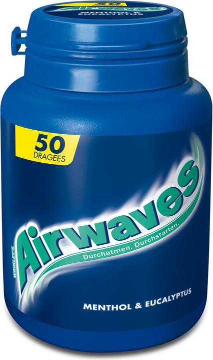 Actual product image Airwaves Menthol and eucalyptus (6 pcs., 432 g)