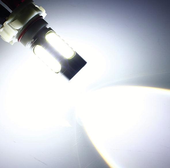Produktbild Hermex 1x H16 12 SMD LED 60W Scheinwerfer Nebelscheinwerfer Tagfahrlicht Cree - XENON Weiss (H16)