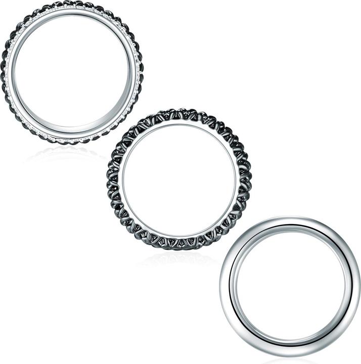 Actual product image Lulu & Jane Ladies metal alloy embellished with Swarovski® crystals silver - 29683 (54)