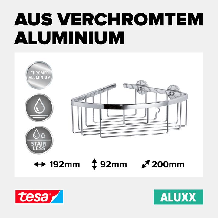 Actual product image tesa Corner storage basket (9 x 21.5 x 22 cm)