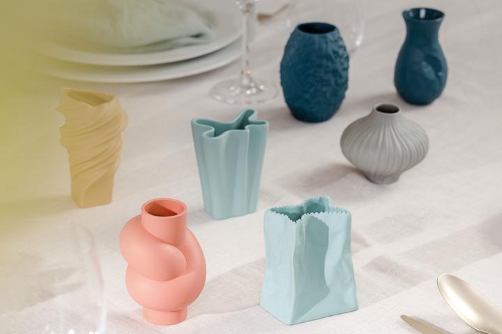 Actual product image Rosenthal Node - Coral - Vase 10 cm (1 x, 10 cm)