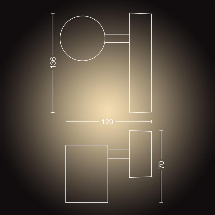 Produktbild Philips Hue Adore Basis BT (350 lm, GU10)