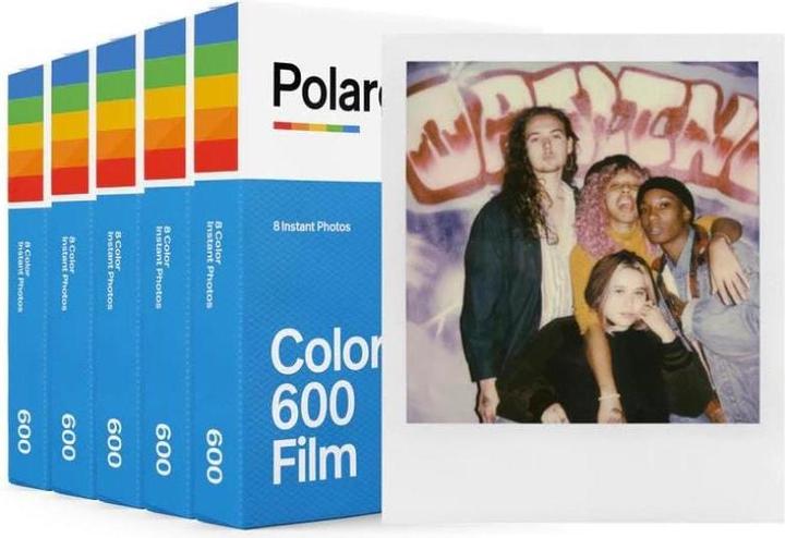 Actual product image Polaroid Color Film 600, 5x8 Multipack (Polaroid 600)