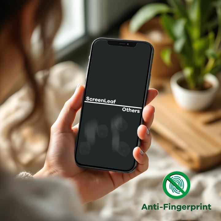 Actual product image ScreenLeaf Protective film sustainable screen protector screen protector film clear transparent (2 Piece, Core T4)