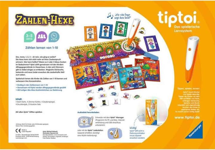 Produktbild tiptoi Zahlen-Hexe (Deutsch)
