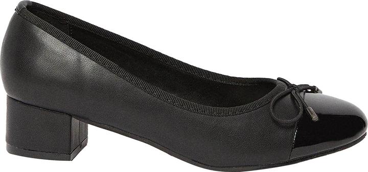 Actual product image Good For The Sole Womens/Ladies Talia Block Heel Ballerina Flats (40)