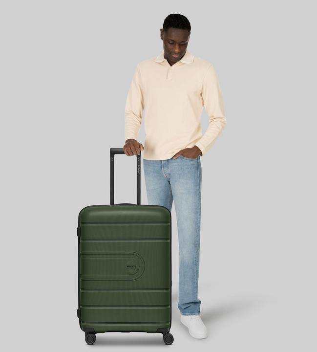 Actual product image Redolz Essentials 11 4 Rollen Trolley 66 cm mit Dehnfalte (80 l)