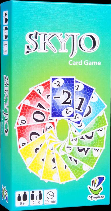 Swissgames-Spiele Skyjo (Französisch, Englisch, Spanisch, Deutsch)