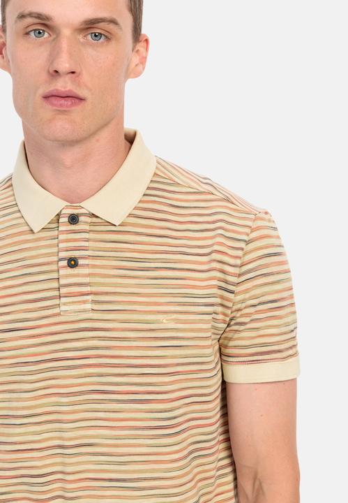 Image du produit Camel Active Polo en jersey à rayures multicolores (XL)