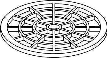 Productafbeelding TECE TECEdrainline haarzeef (2 mm)