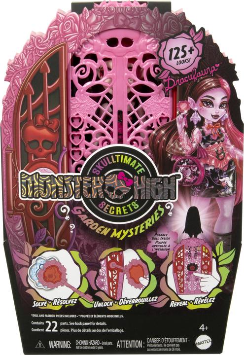 Image du produit Monster High Set de jeu Secrets Garden Mysteries - Draculaura