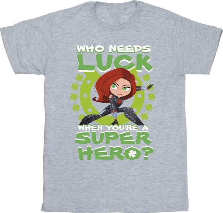 St Patrick's Day Black Widow Luck TShirt