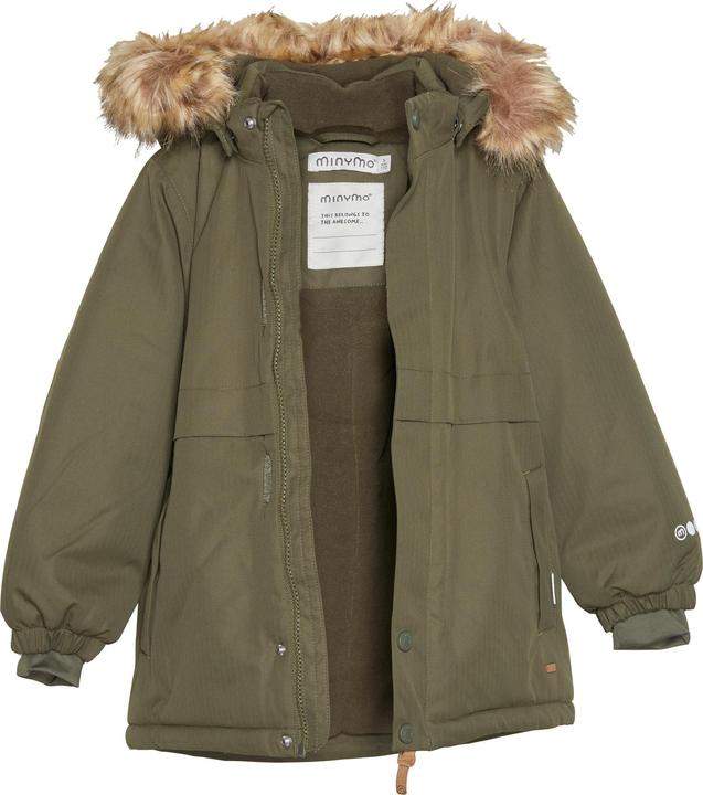 Actual product image Minymo Boy's Snow Jacket AOP (128)