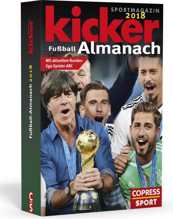 Immagine prodotto Kicker Fussball-Almanach 2018 (Tedesco, rivista sportiva kicker sport, 2017)