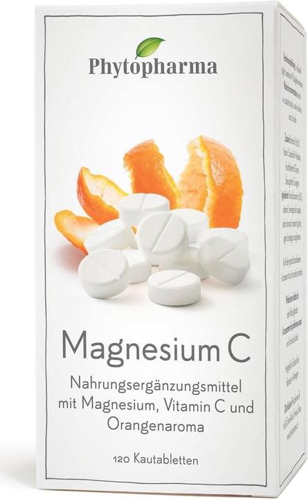 Produktbild Phytopharma Magnesium C (120 Stück, Tabletten, 132 g)