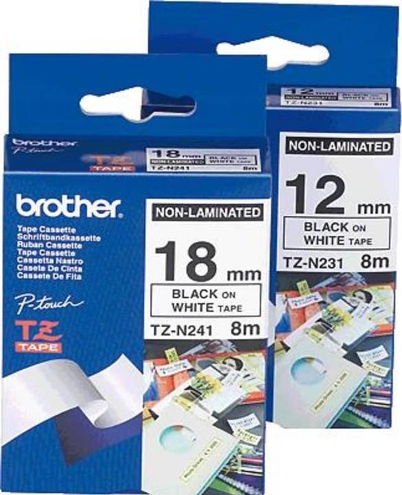 Produktbild Brother Tze-N231 (1.20 cm, Schwarz)