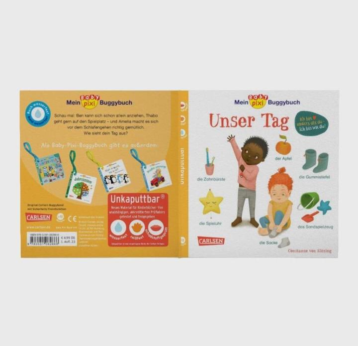 Produktbild Baby Pixi (unkaputtbar) 146: Mein Baby-Pixi-Buggybuch: Unser Tag (Deutsch)