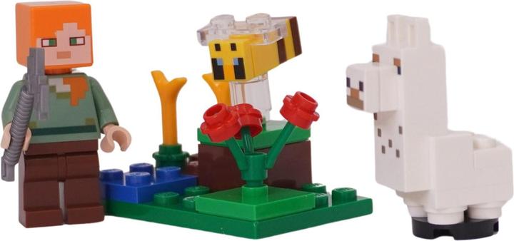 Actual product image LEGO Minecraft Alex with llama and bee - 662308 NEW! Quantity 1x (662308, LEGO Classic)