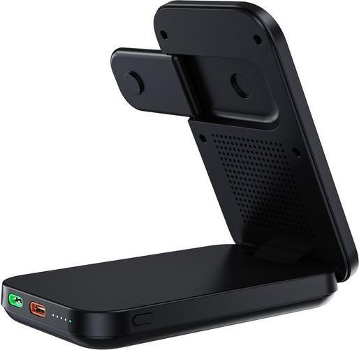 Produktbild Choetech 3in1 Qi2 MagSafe Wireless Charger und Powerbank