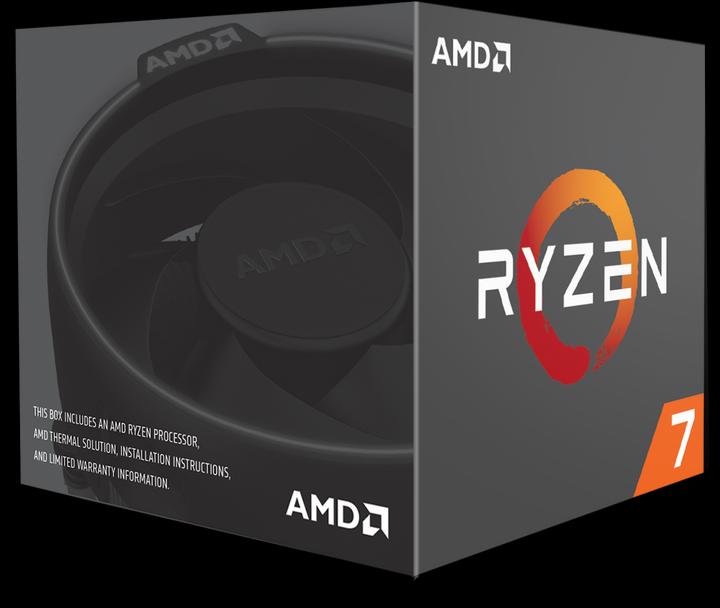 Productafbeelding AMD Ryzen 7 1800x (AM4, 3.60 GHz, 8 -Core)