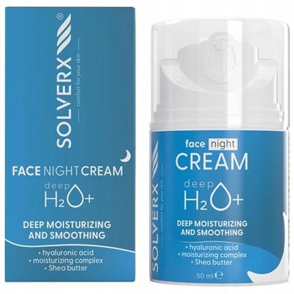 Solverx Deep H2o+ Deeply Moisturizing Night Cream - 50ml (50 ml, Nachtcreme)