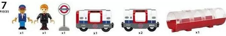 Actual product image Ravensburger BRIO World - Trains of the World London Underground with light and sound