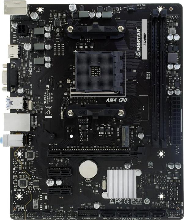 Produktbild Biostar A520MHP (AM4, AMD A520, mATX)