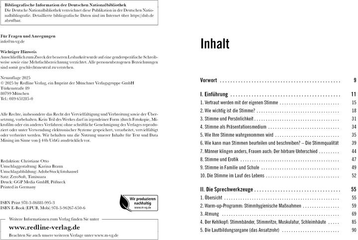 Produktbild Amon:Die Macht der Stimme (AMON, Ingrid, Deutsch)