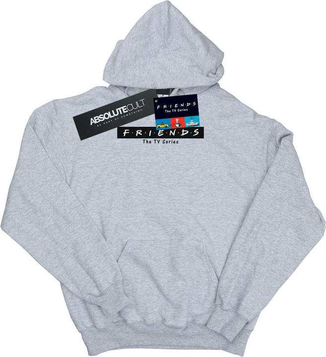 Actual product image Friends Womens/Ladies Logo Block Hoodie (XXL)