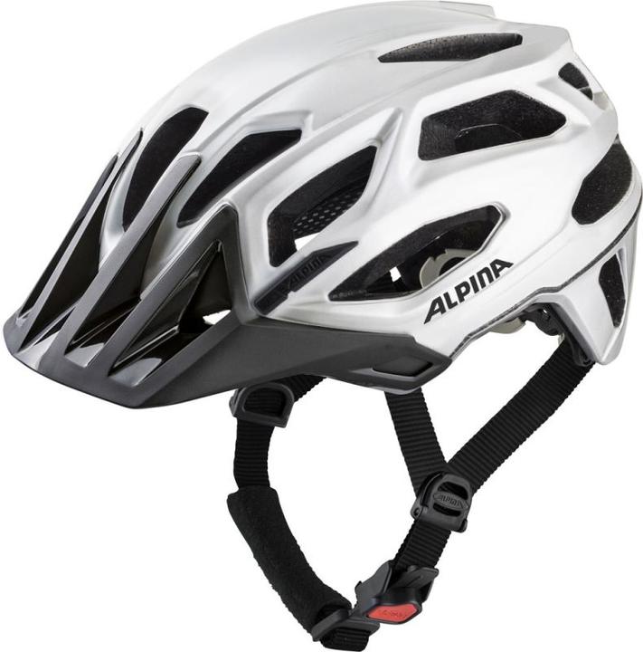 Produktbild ALPINA SPORTS Garbanzo Fahrradhelm (Grösse: 52-57 cm, 14 white gloss) (52 - 57 cm)