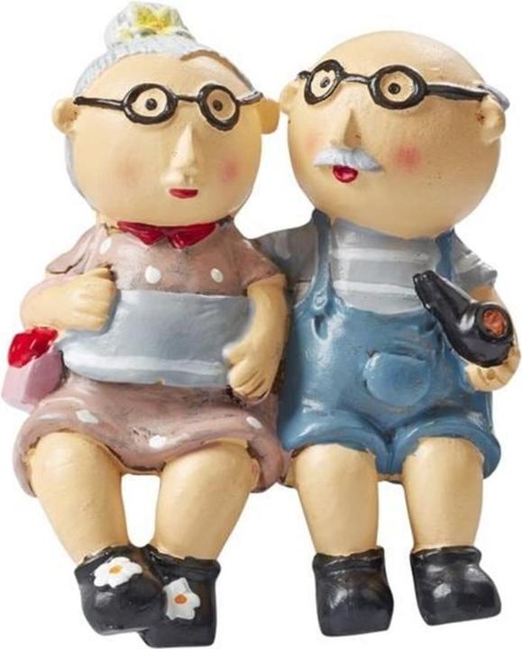 Produktbild Hobby Fun Mini-Figur Oma und Opa 6 cm