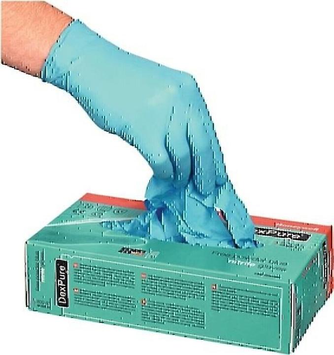 Produktbild Honeywell Einweghandschuhe Dexpure 800-81 Grösse L blau Nitril EN 374-2 PSA-Kategorie III (L)