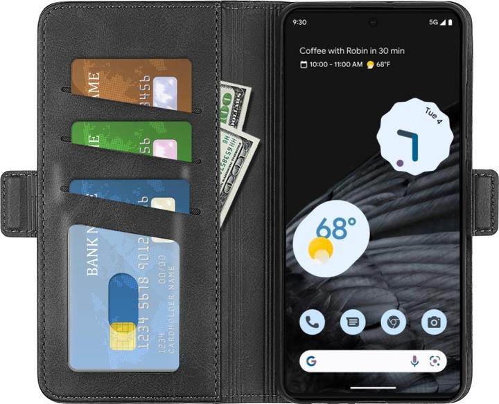 Actual product image Screenguard Google Pixel 7 Pro CardLounge Leather Case (Google Pixel 7 Pro)