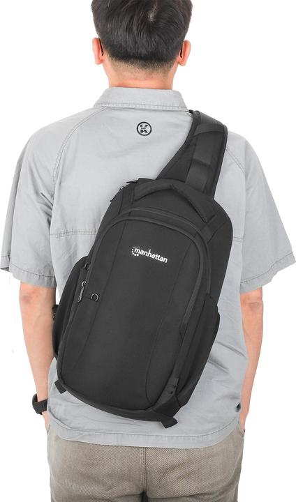 Produktbild Manhattan Amsterdam Anti-Diebstahl Laptop-Umhängetasche 13,3" (14 l)