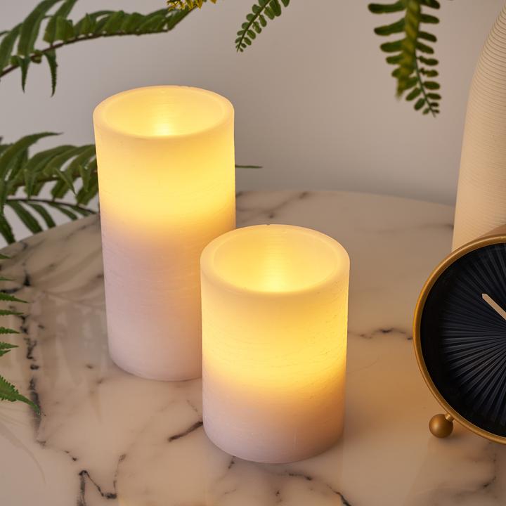 Image du produit Pauleen Bougie de cire LED Cosy Lilac (lot de 2) (2 x)