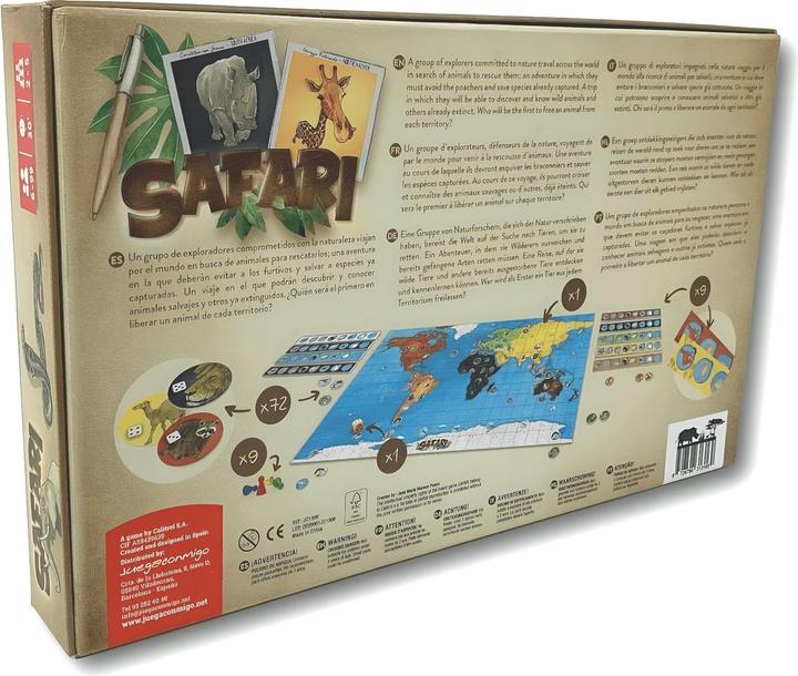 Immagine prodotto Juegaconmigo Safari, il gioco degli animali