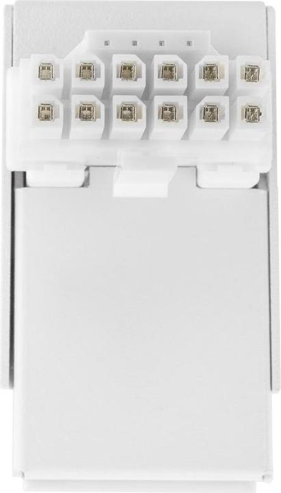 Produktbild Kolink Core Pro 12V-2x6 90 Grad Adapter - Typ 1, weiss (600 W)