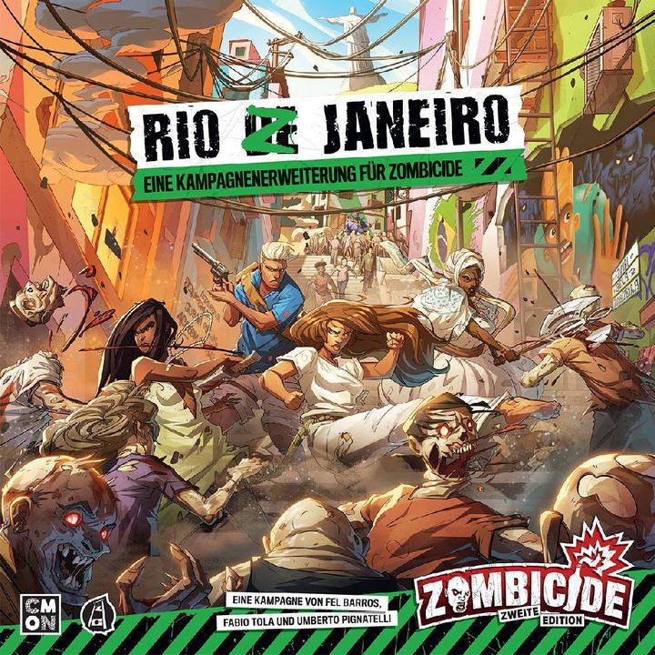 Image du produit Cmon Zombicide 2ème édition : Rio Z Janeiro - Jeu de plateau, pour 1-6 joueurs, à partir de 14 ans (Allemand)