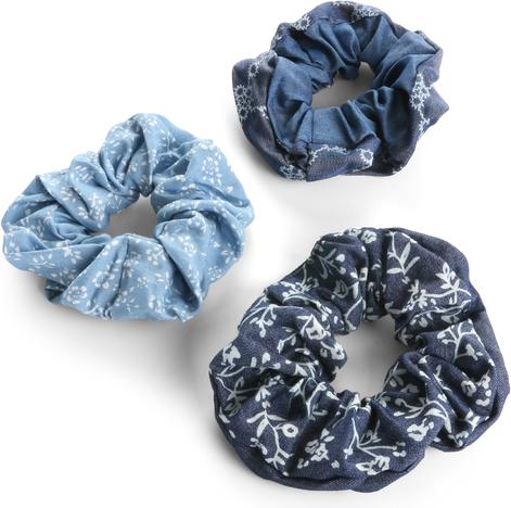 Trisa Fashion Denim Scrunchies (Haargummi)