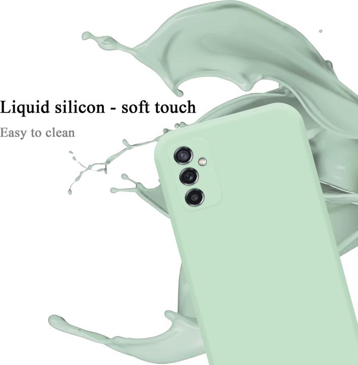 Actual product image Cadorabo TPU Liquid Silicone Case Cover for Samsung Galaxy M52 5G (Samsung Galaxy M52 5G)